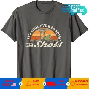 Tequila Vintage It’s Cool I’ve Had Both My Shots Sport Grey T-Shirt