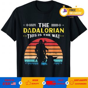 The Dadalorian This Is The Way Vintage Style Gift T-Shirt