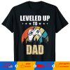 Camiseta Leveling Up To Daddy promovida a Dad T-Shirt