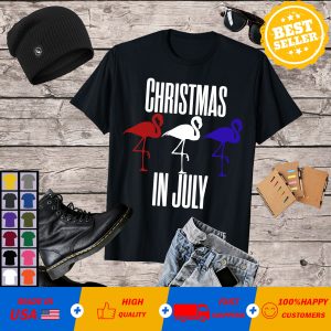 funny christmas in july T-shirts