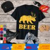 Bear Deer Beer Funny T-Shirt
