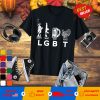 Liberty, Guns, Beer Tee Trump, LGBT T-Shirt