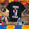 SOS Cuba Free Cuba Cuba Pride Nuestra Cuba T-Shirt