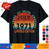 Awesome Since July 1971 50th Birthday 50 Years Old T-Shirt