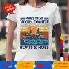 Prestige Worldwide Boats And Hoes Vintage Retro T-shirt