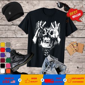 Funny Skulls Skeleton T-Shirt