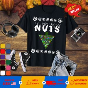 Nuts Chestnuts Couples Christmas Ugly T-Shirt