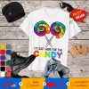 I'm Just Here For The Candy Lollipop Bag of Sweets Lolly T-Shirt