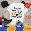 Cute I'm Just Here For The Candy Toddler T-shirt