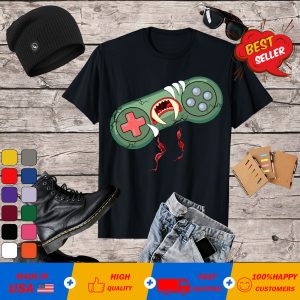 Halloween Video Game Zombie Shirt Funny Costume Gamer T-Shirt