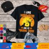Halloween I Love Horror Movies and My Yorkshire Terrier Dog T-Shirt