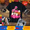 In October We Wear Pink Ghosts & Pumpkins For Breast Cancer T-Shirt
