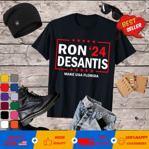 Ron ’24 Desantis Make USA Florida T-Shirt