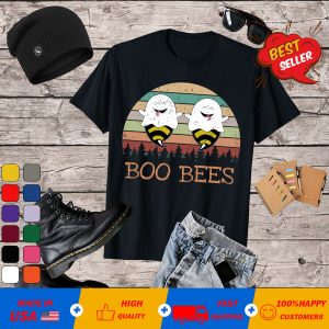 Boo Bees Vintage Halloween Unisex T-Shirt