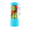 Portable Blender, Foruisin Personal Blender, 14 OZ Mini Size Juicer Cup, Small Blender for Shakes and Smoothies, USB Rechargeable with Six Blades, Blue