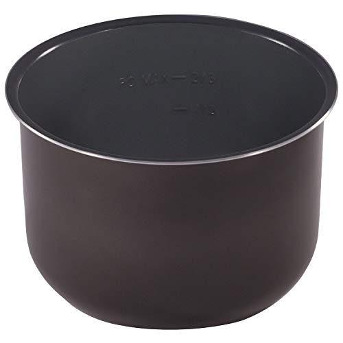 Genuine Instant Pot Tempered Glass lid, Clear 10 Inch (26 cm) 8 Quart & Instant Pot Ceramic Non Stick Interior Coated Inner Cooking Pot 8 Quart