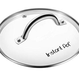 Instant Pot Tempered Glass Lid, 10" Stainless Steel (8 Qt/ 8L model)