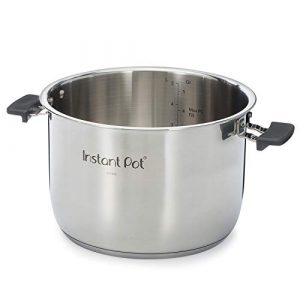 Instant Pot Stainless Steel Inner Cooking Pot With Handles – use with 6 Quart Duo Evo, Pro, and Pro Crisp