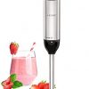 Hand Blender Mixer,Mini Electric Stick with Egg Whisk,Multi-Speed Control & Safety Child Lock For Baby Food,Fruits,Sauces and Soup