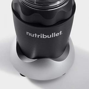 NutriBullet NB50100C Pro 1000 Single Serve Blender (1000W) 7-Piece Set, Dark Gray/Light Gray Skirt