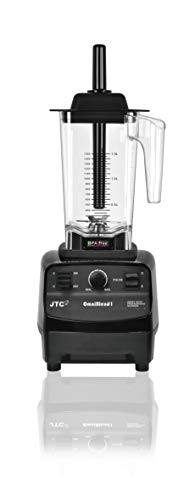 OmniBlend I Commercial Blender for Smoothies, Heavy Duty Variable Speed & Pulse, Self-Cleaning, 2-in-1 Wet Dry Multifunctional, 1.5 Liter BPA-Free Shatter-Proof Jar (Black)