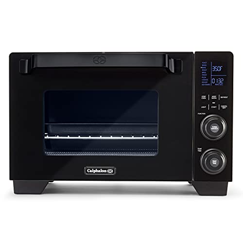 Calphalon Performance Cool Touch Toaster Oven with Turbo Convection, Large (2106488), Black/Silver