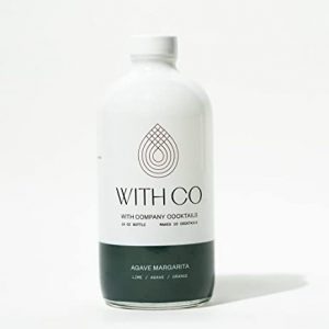 Withco Agave Margarita Cocktail Mixer Makes 10 Drinks with Fresh Lime, Orange - Just add Tequila or Mezcal