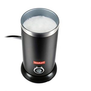 Bodum 11870-01US Bistro Electric Milk Frother, 10 Ounce, Black