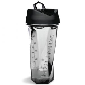 Helimix Vortex Blender Shaker Bottle 28oz | No Blending Ball or Whisk | USA Made | Portable Pre Workout Whey Protein Drink Shaker Cup | Mixes Cocktails Smoothies Shakes | Dishwasher Safe