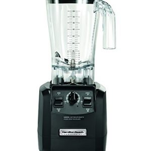 Hamilton Beach Commercial HBH550 The Fury Blender, 3 hp, 2 Speeds, Pulse, 64 oz./1.8 L Cutter Assembly Polycarbonate Container, 18.04