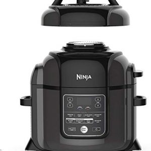 Ninja Foodi 8-Quart 9-in-1 Deluxe XL Pressure Cooker and Air Fryer (Black) (Renewed) (Renewed)