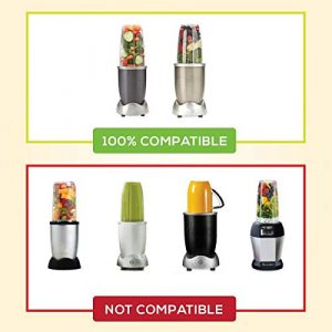 Blender Replacement Parts for Nutribullet Blender, 32OZ Cup with Replacement Extractor Blade Compatible with Nutribullet 600W 900W Blenders