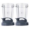 Blender Replacement Parts for Nutribullet Blender, 24OZ Cup with Flip Top To Go Lid Compatible with Nutribullet 600W 900W Blenders (2 Pack)
