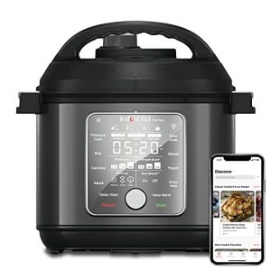 Instant Pot Pro Plus Smart Multi Cooker, 6 Quart, 10-in-1, Pressure Cooker, Slow Cooker, Rice Cooker, Steamer, Sauté Pan, Yogurt Maker, Warmer, Canning Pot, Sous Vide, NutriBoost