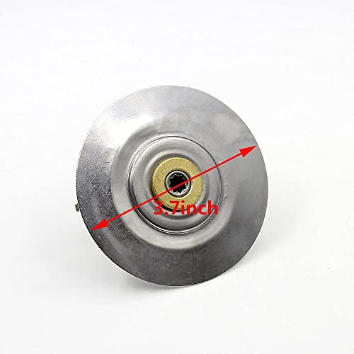Anbige Replacement Parts Stainless Cutter Blade with Bottom Base Cap and Gasket,Compatible with Oster Pro 1200 Blenders