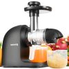 JOYOUNG Slow Juicer Machines Ceramic Auger, Slow Masticating Juicer Machines, Cold Press Juicer, Slow Juicer, Easy to Clean, Quiet Motor, BPA-Free Juicer Machines Vegetable and Fruit, Ice Cream.