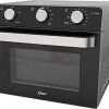 Oster 31160846 Countertop Toaster Oven with Air Fryer 22L 4 Slice in Black