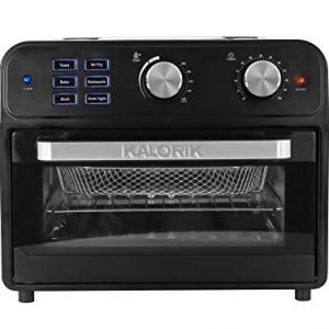 Kalorik AFO 46110 BK 22 Quart Digital Air Fryer Toaster Oven, Black