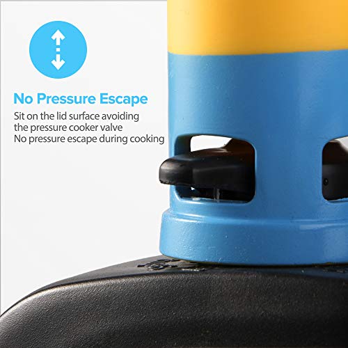 Steam Diverter Pressure Release Valve Accessories Compatible with Instant Pot LUX, Ninja Foodi, Crock-Pot Express and Power Pressure Cooker,By SiCheer