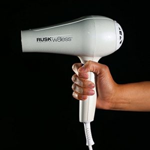 RUSK Engineering W8less Professional 2000 Watt Dryer, Lightweight, Penetrates Hair Deeply, Faster Drying Time, Eliminates Static and Frizz, Professional Styling Tool