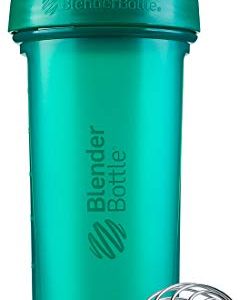 BlenderBottle Classic V2 Shaker Bottle Perfect for Protein Shakes and Pre Workout, 28-Ounce, Emerald Green