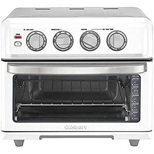 Cuisinart TOA-70W AirFryer Toaster Oven with Grill - White Bundle with Cuisinart Advantage 6-Piece Ceramic Coated Serrated Steak Knife Set