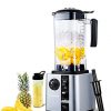 CRANDDI Unique Commercial Blenders with 1800 Watt and 80oz BPA-Free Container, Professional High-Speed Countertop Blenders for Smoothies,Self-Cleaning,K95 Platinum