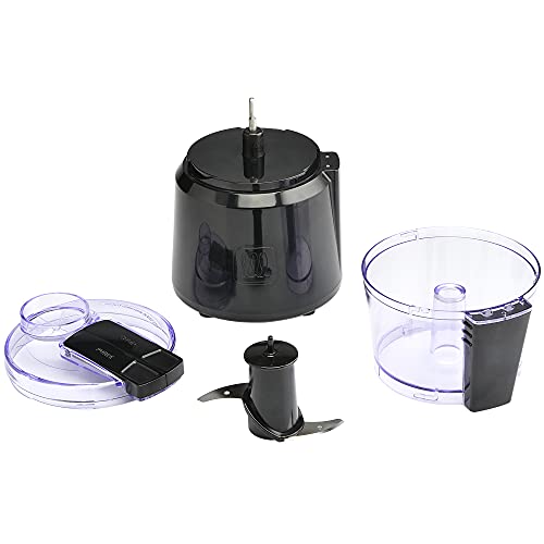 Toastmaster 3-Cup Chopper with 2 Speed Control, Black