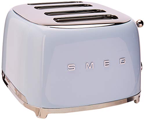 Smeg 50s Retro Line Pastel Blue 4x4 Slot Toaster