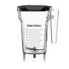 Blendtec FourSide Jar (75 oz), Four Sided, Professional-Grade Blender Jar, Vented Latching Lid, BPA-free, Clear
