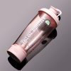 Electric Shaker Bottle for Protein Mixes Blender Bottles for Protein Mixes Rechargeable Electric Vortex Mixer BPA Free,Tritan Suitable for Fitness People 22-Ounce(Pink)