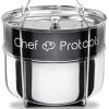 Instant Pot Stackable Steamer by Chef Protools - InstaPot Accessory 6Qt Insert Pan HEAVY DUTY Food Steamer