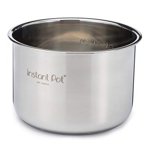 Instant Pot IP-POT-SS304-60 Genuine Stainless Steel Inner Cooking Pot - 6 Quart