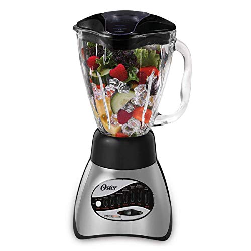 Oster 6812-001 Core 16-Speed Blender with Glass Jar, Black